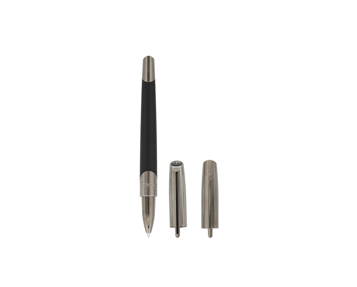 筆記具 S.T. Dupont Leica 0.95 Rollerball pen S.T. Dupont Defi Millenium Gunmetal & Matte Black Rollerball Pen