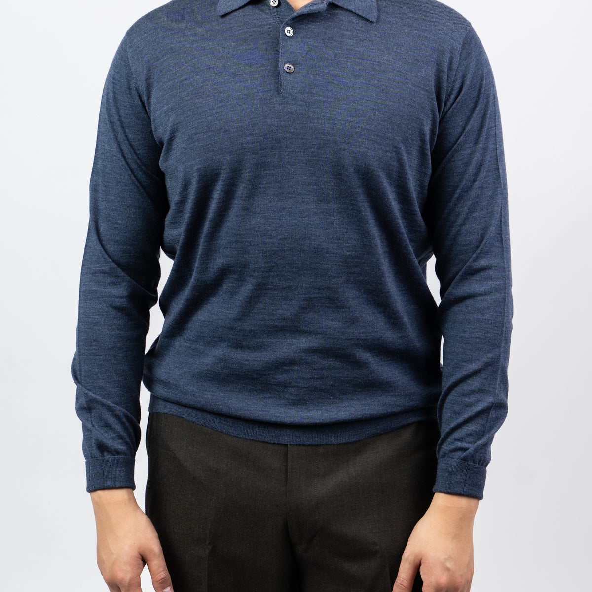 UltraFine Merino LS Polo – Julian