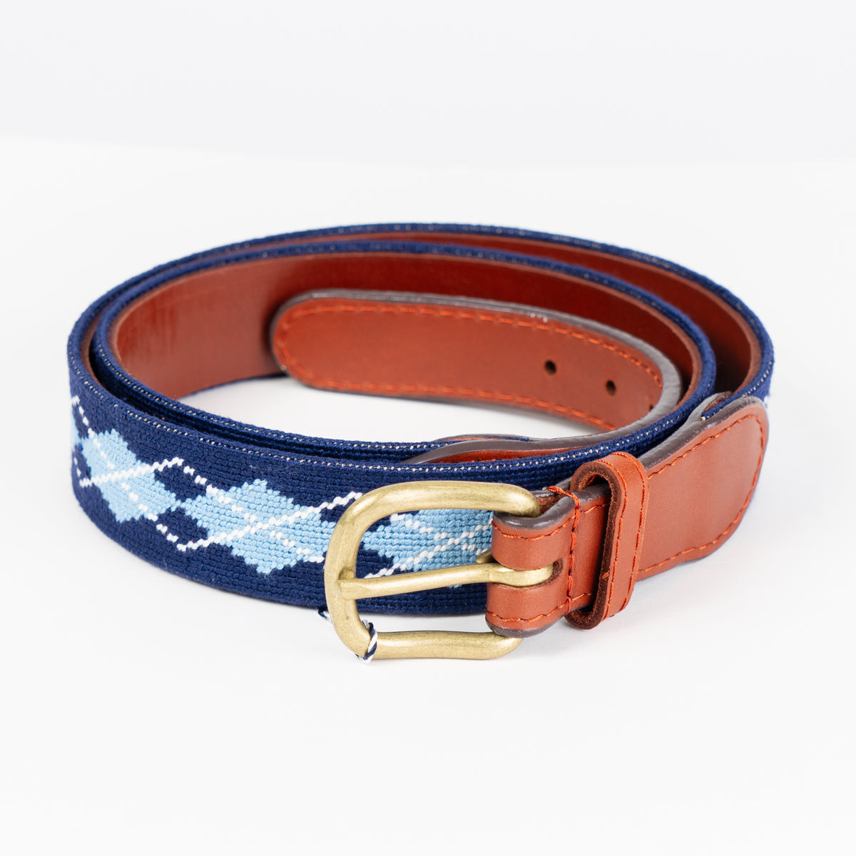 Handmade needlepoint belt size 32 Custom Needlepoint Belts | Create Your Own | Fully  main image 3