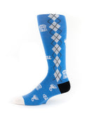 OTC Argyle Icon Sock Carolina Blue