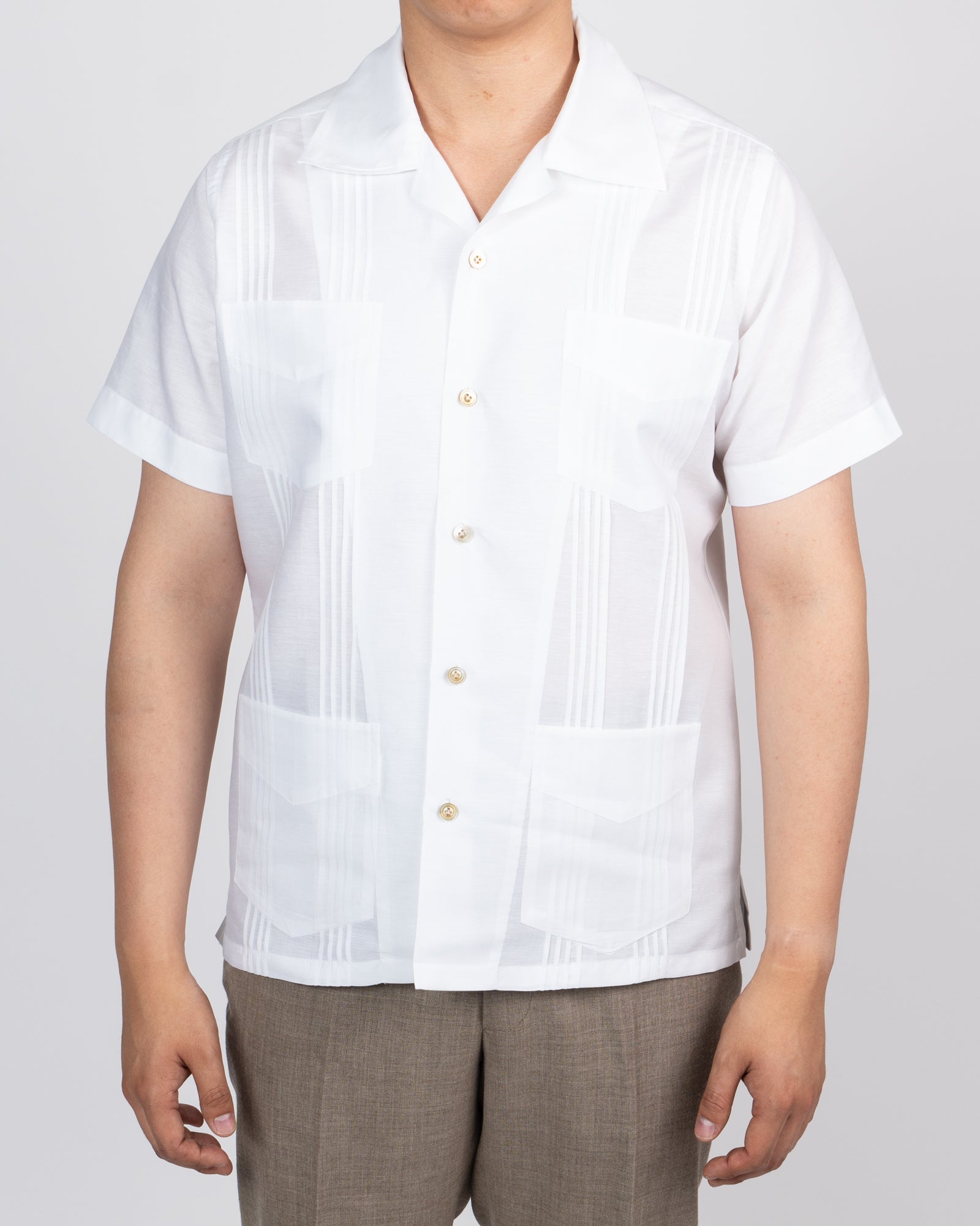 Sannino Guayabera Cotton/Linen Shirt – Julian's
