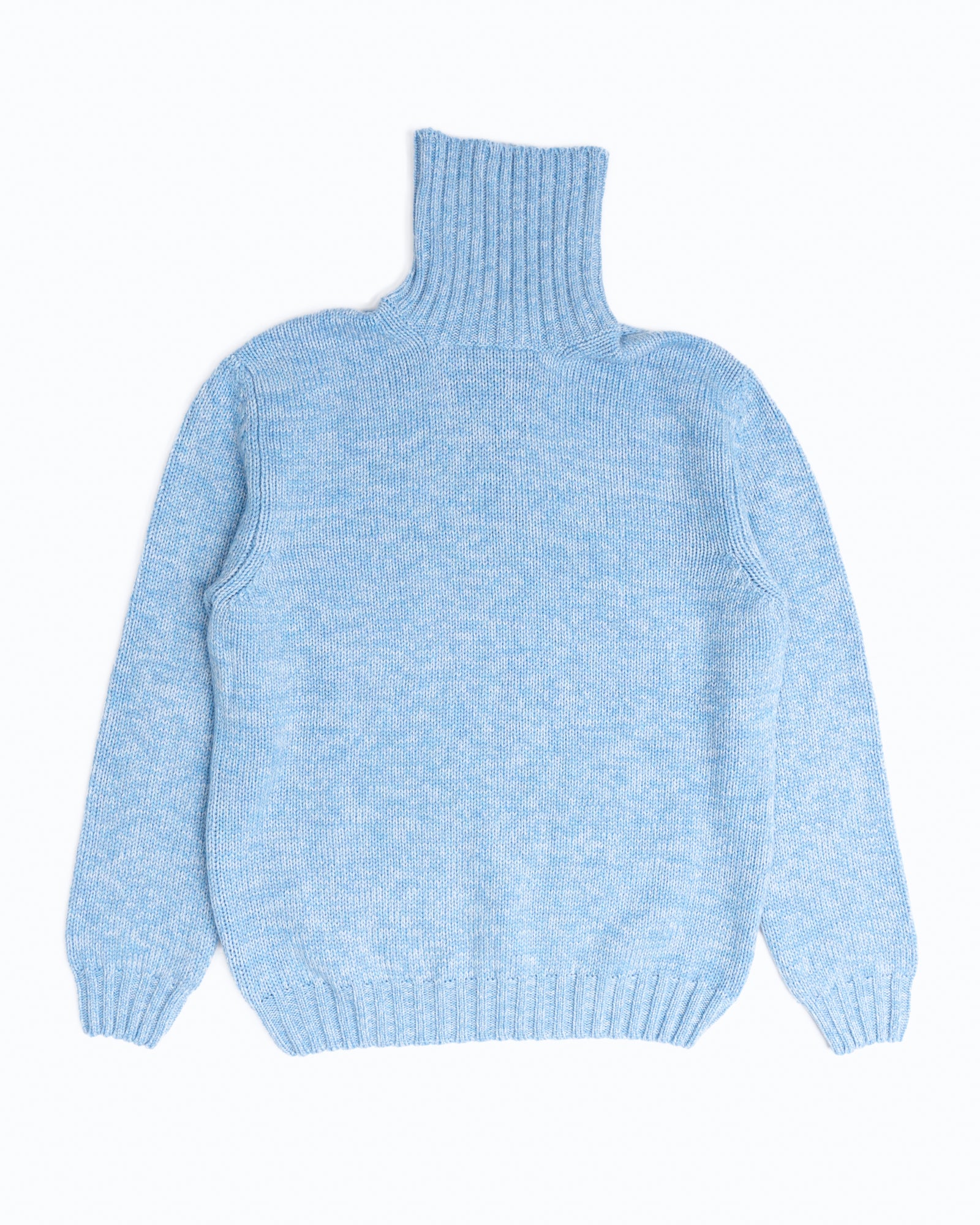 Ultimate Lt.Blue Cashmere Rollneck Sweater – Julian's