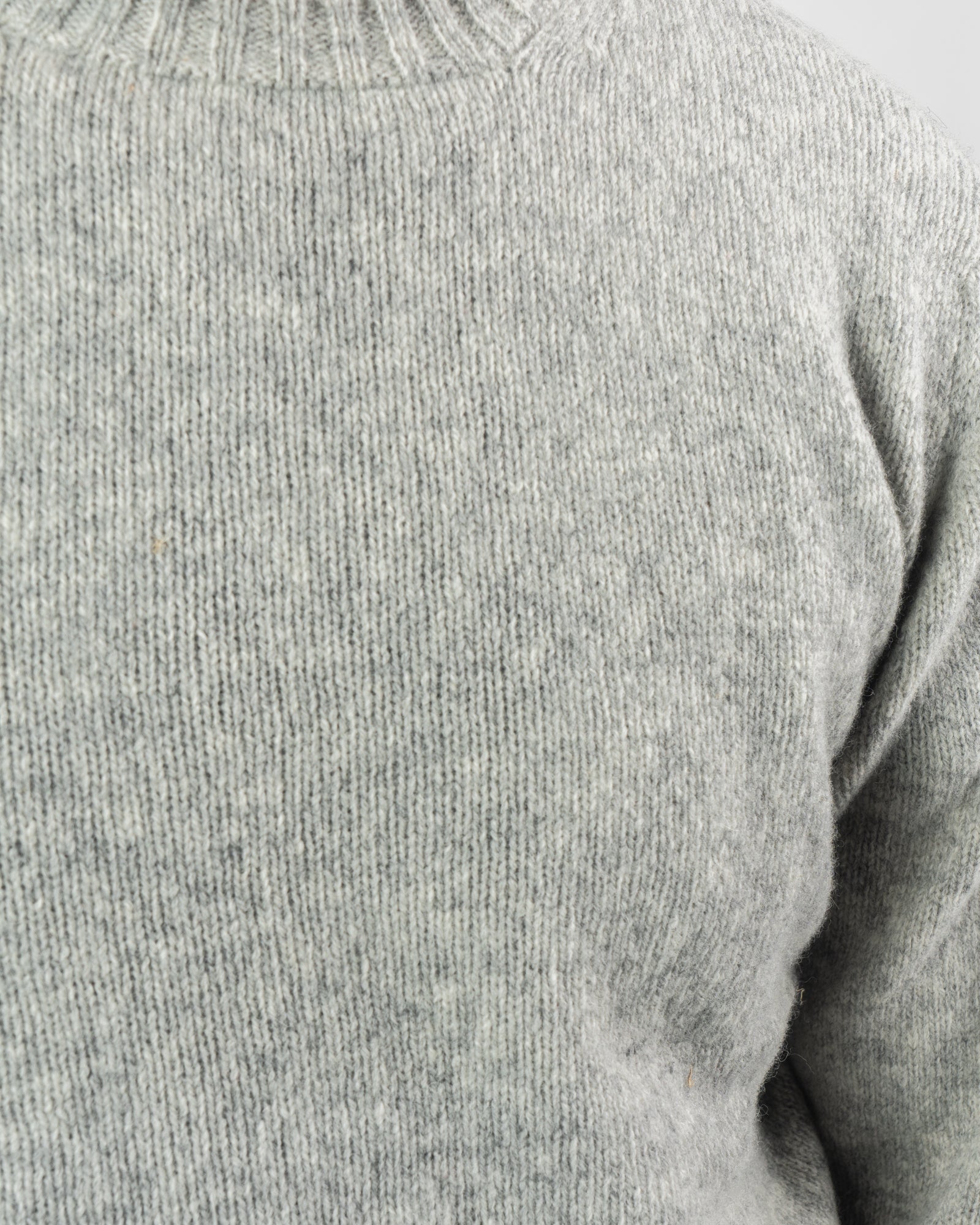 Silver Shetland Sweater – Julian's