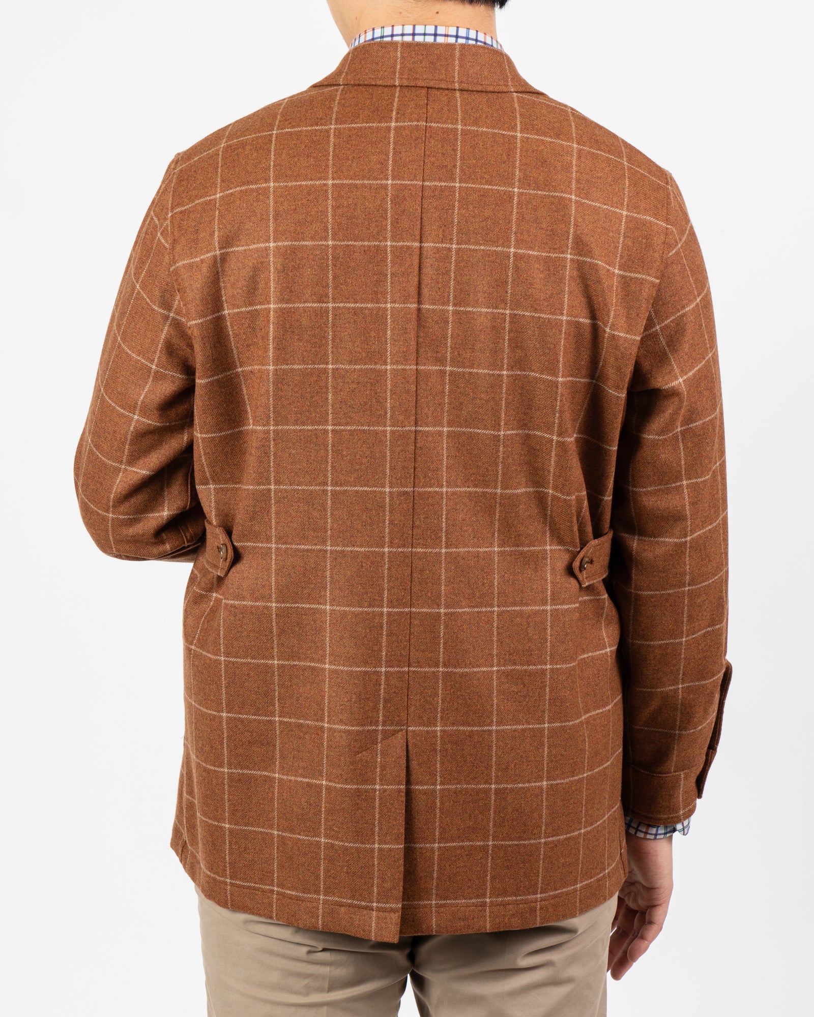 ジャケット・アウター Acka check double breasted jacket Sacai Glen Check Layered Effect Jacket | Nordstrom