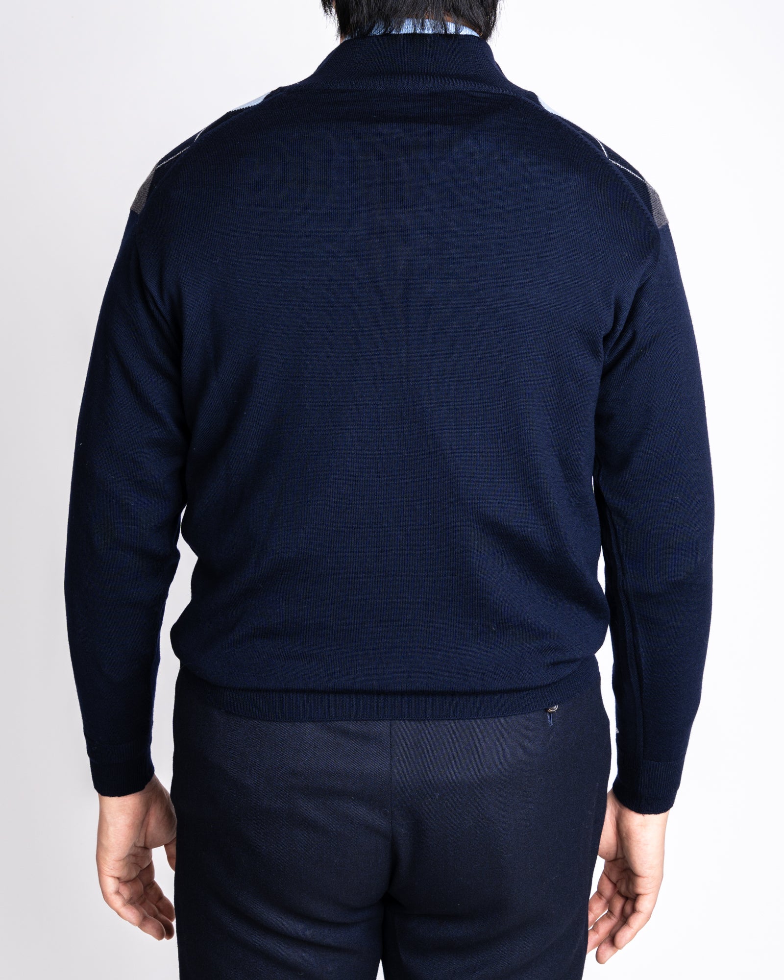 William Lockie x Julian's Argyle 1/4 Zip Sweater 2.0