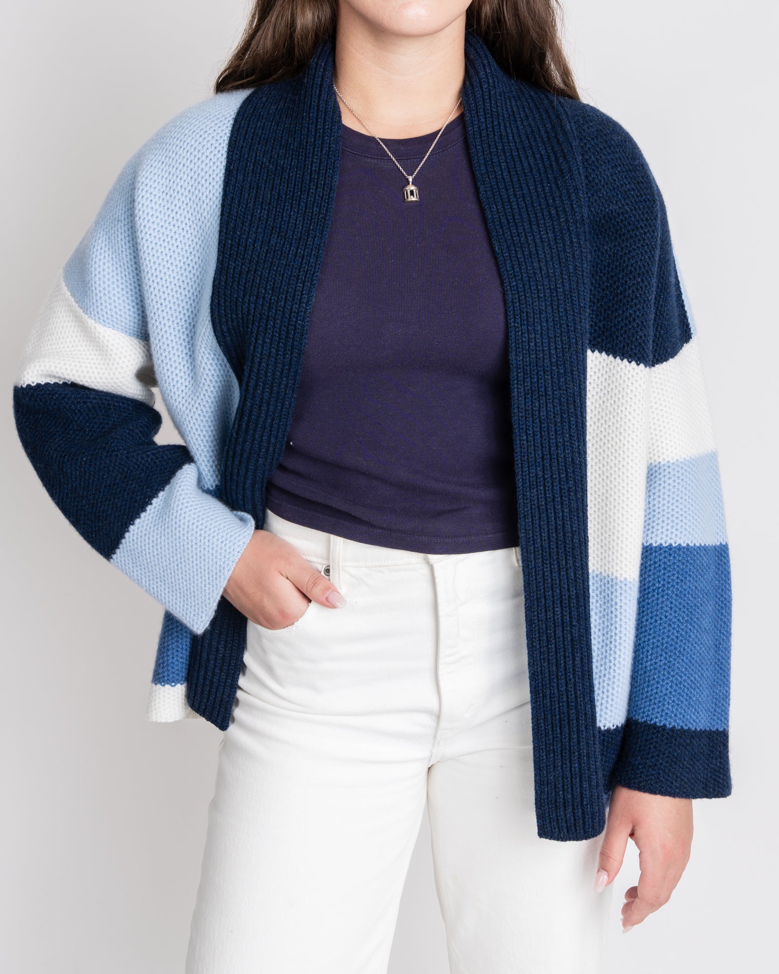 Cashmere Yarn Cashmere Kimono Sweater Eileen Fisher Pearl Seamless