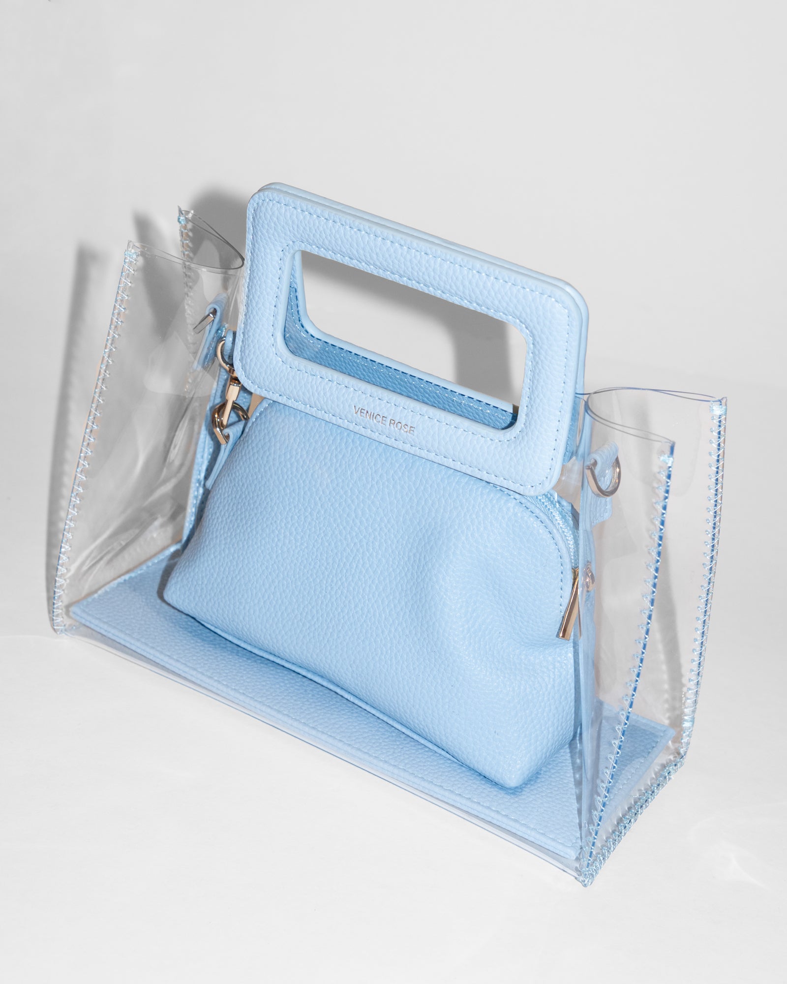 Venice Rose Clear Bag Stadium Tote – Julian's
